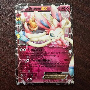 New Rare Sylveon EX RC21-32 Generations: Radiant Collection Holo